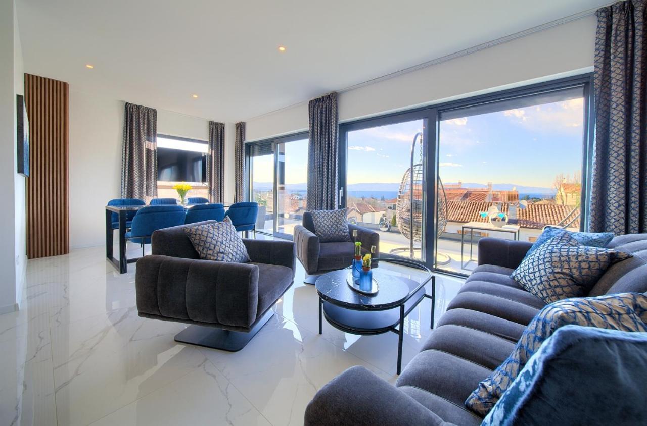 Penthouse Rosa Apartment Malinska Luaran gambar