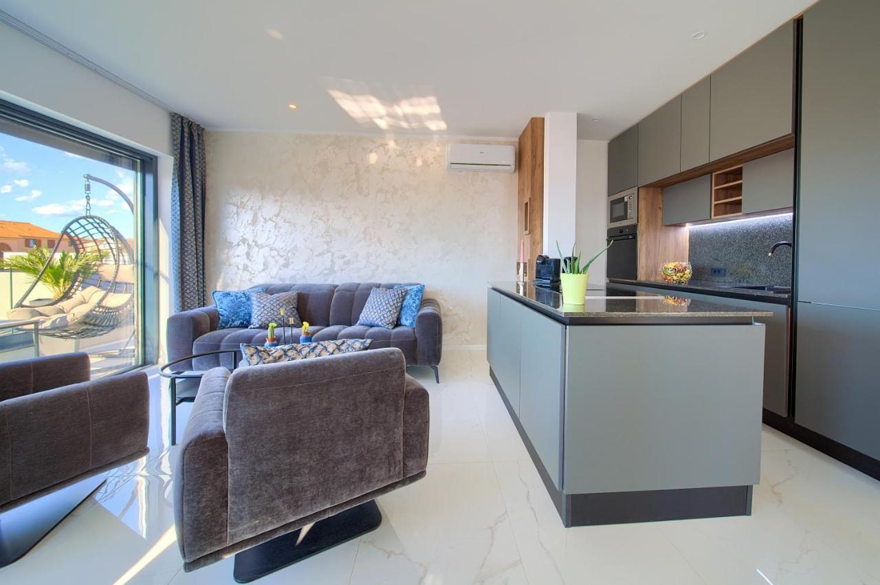 Penthouse Rosa Apartment Malinska Luaran gambar